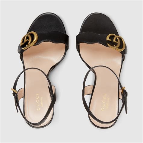 gucci logo sandal|gucci sandals women 2020.